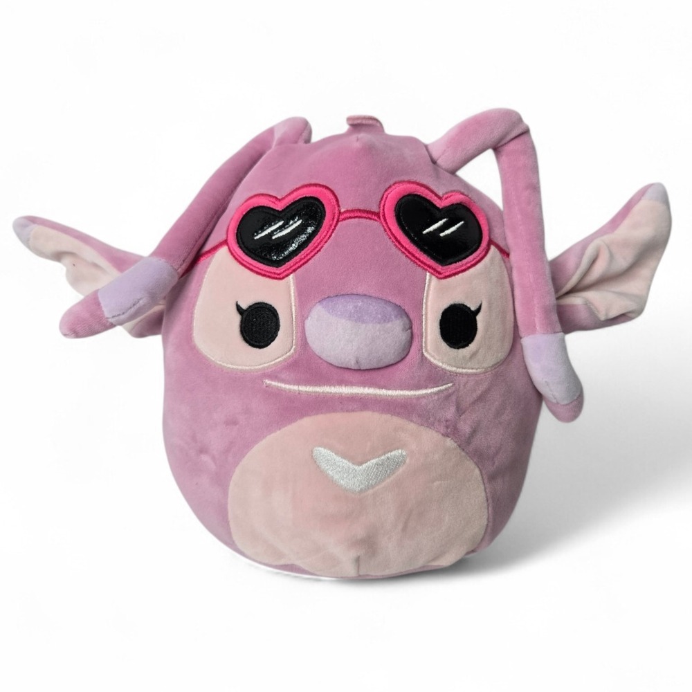 Squishmallows Angel Lilo & Stitch Disney Plush 8" Alien‎ Experiment 624 Jazwares